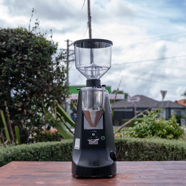 Used Robur E Black Tall Coffee Grinder,New Blades,Excellent Condition