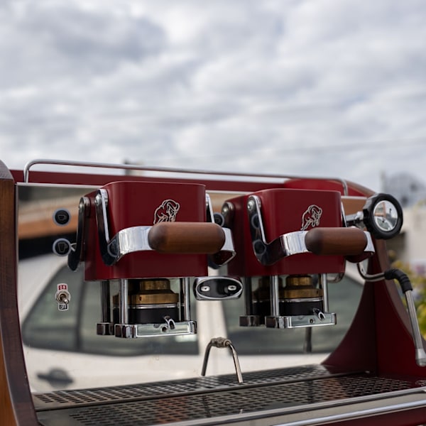 Ex Demo Commercial 2 Group ESE Pod Coffee Machine With Milk Steamer