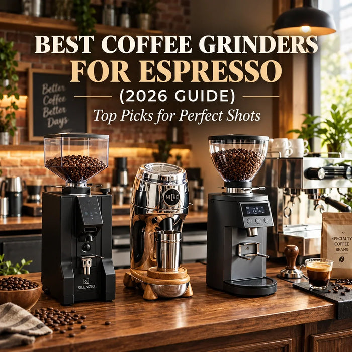 Best Coffee Grinders for Espresso (2026 Guide) – Top Picks for Perfect Shots