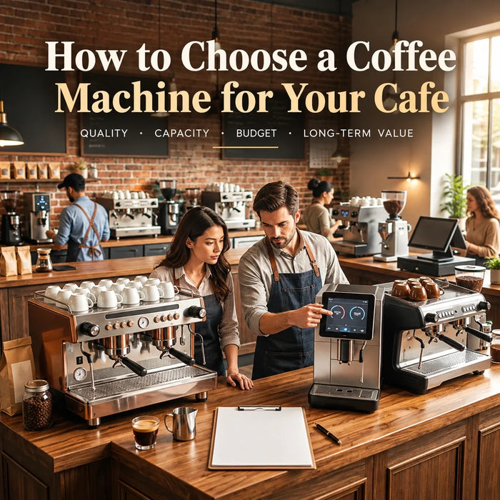 How to Choose a Coffee Machine for Your Cafe