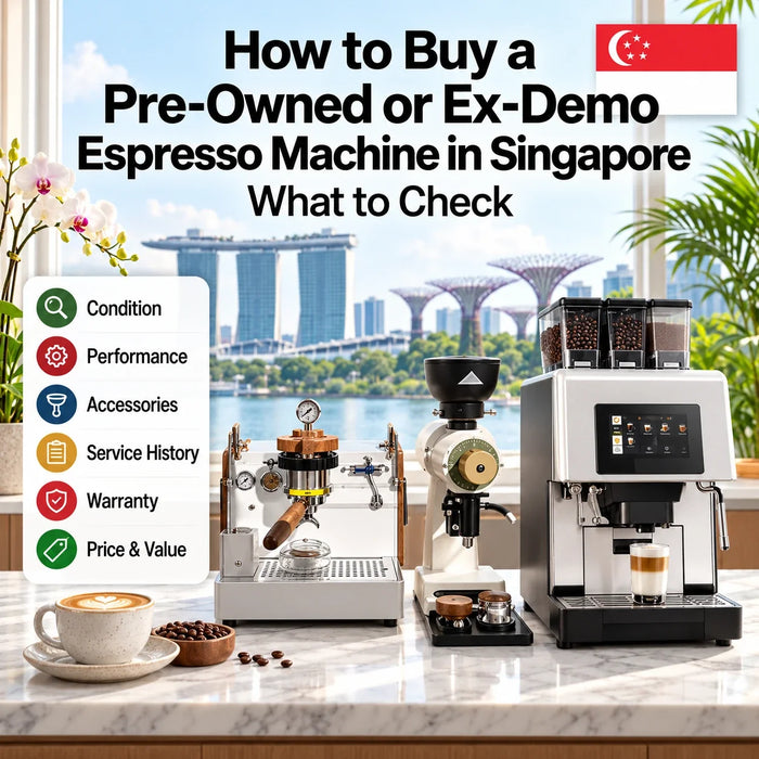 Used / Ex-Demo Espresso Machine Guide