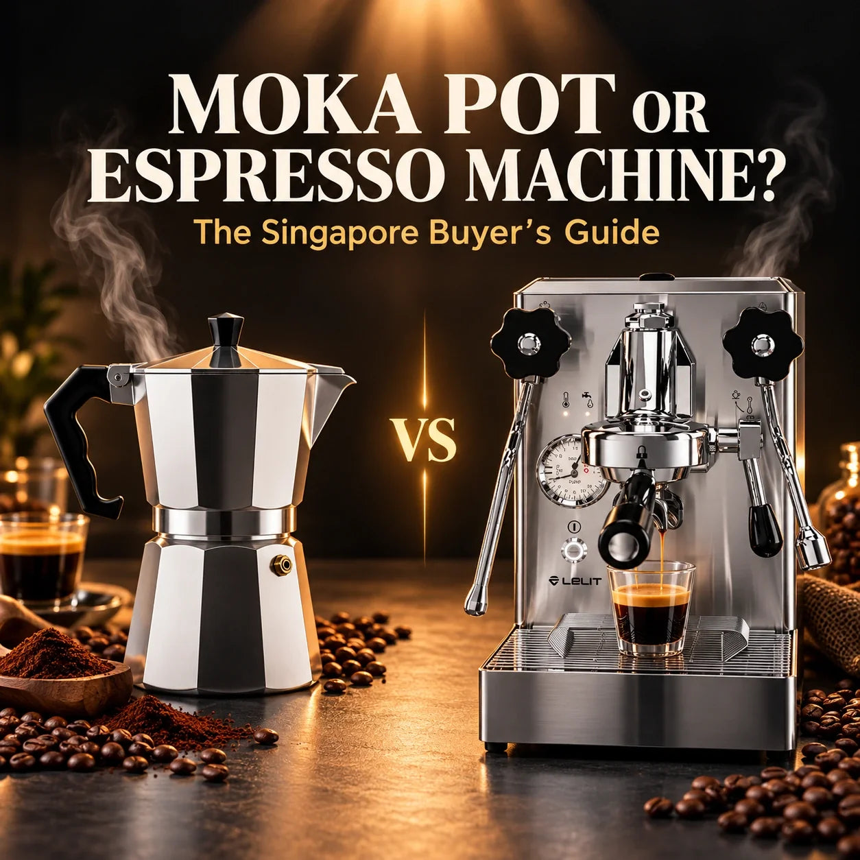 Moka Pot vs Espresso Machine: Which Should You Buy?