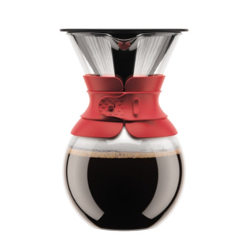 Bodum Bodum Pour Over 8 Cup Red