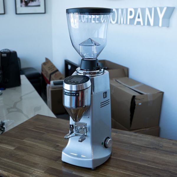 Pre Owned Mazzer Robur S Electric Coffee Grinder In Silver