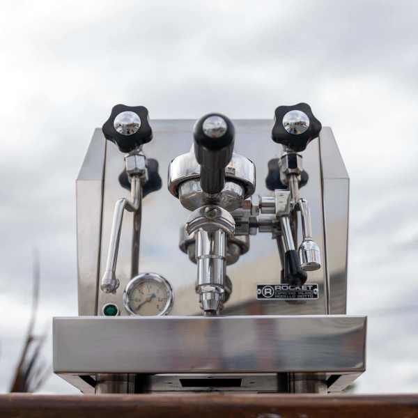 Immaculate Late Model Pre Loved Rocket E61 Coffee Machine