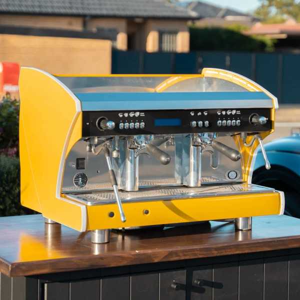 Custom Pre Loved 2 Group Wega Tron In Canary Yellow