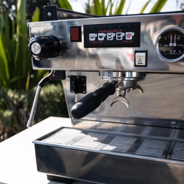 Immaculate 2 Group La Marzocco Linea AV High Cup Coffee Machine