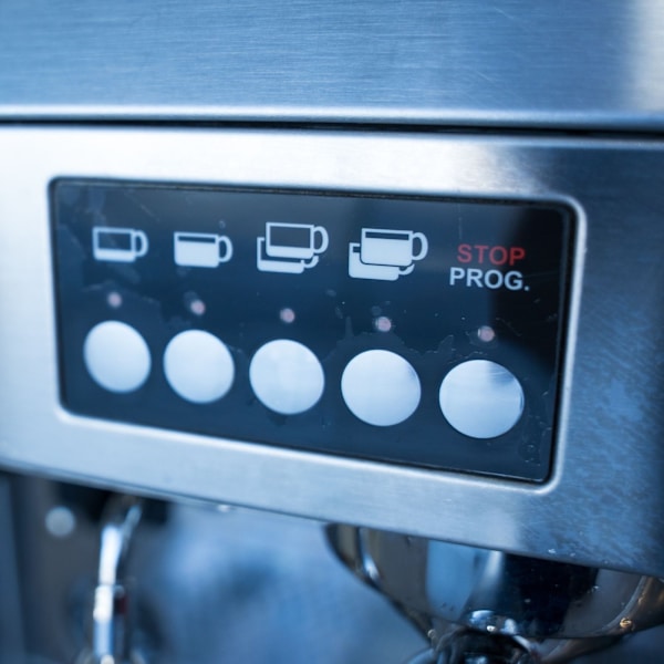 Pre Loved Wega 2 group Polaris in chrome 15 amp Coffee Machine