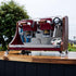 EX DEMO FABER 2 GROUP ESE POD MACHINE BURGUNDY