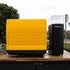 Appia II 10 Amp Yellow Café Machine + Mythos Electronic Grinder