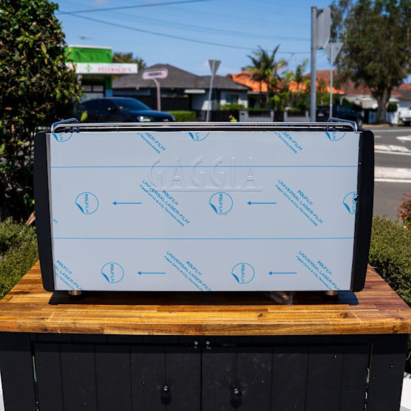 Brand New Gaggia La Vetro PRO – 3 Group – Tall Cup – Black