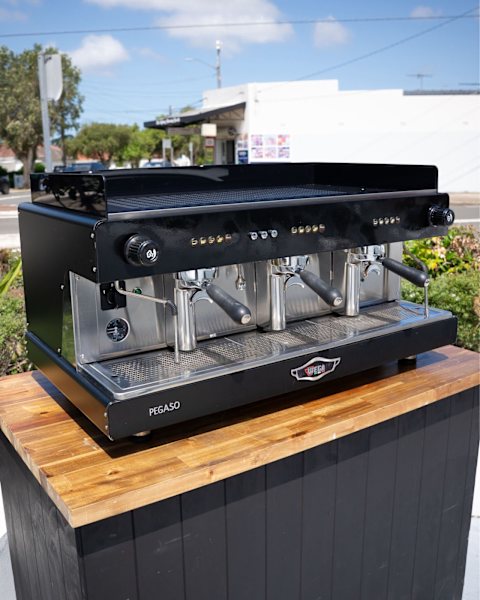 Pre Loved 3 Group Wega Pegaso Tall Cup Coffee Machine