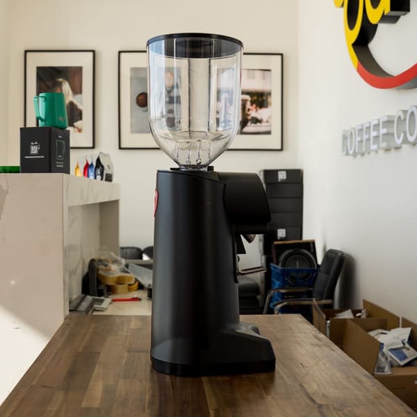 Ex Demo Eureka Helios 80 Electronic Coffee Grinder In Black