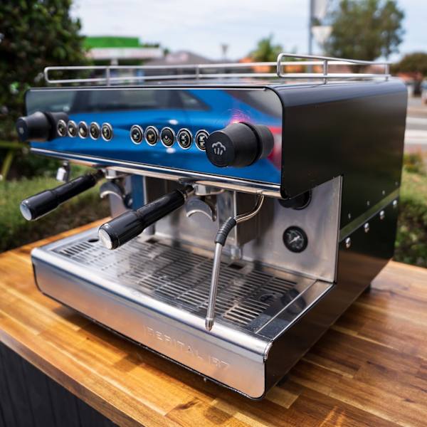 Pre Loved 10 amp Iberital IB7 2 Group Compact Commercial Coffee Machine