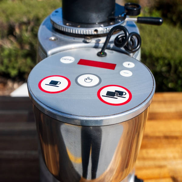 Mazzer Kony Electronic Coffee Grinder – Silver – Pre-Loved