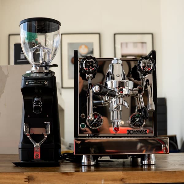Brand New Rocket Mozzafiato + Mazzer Mini SGW