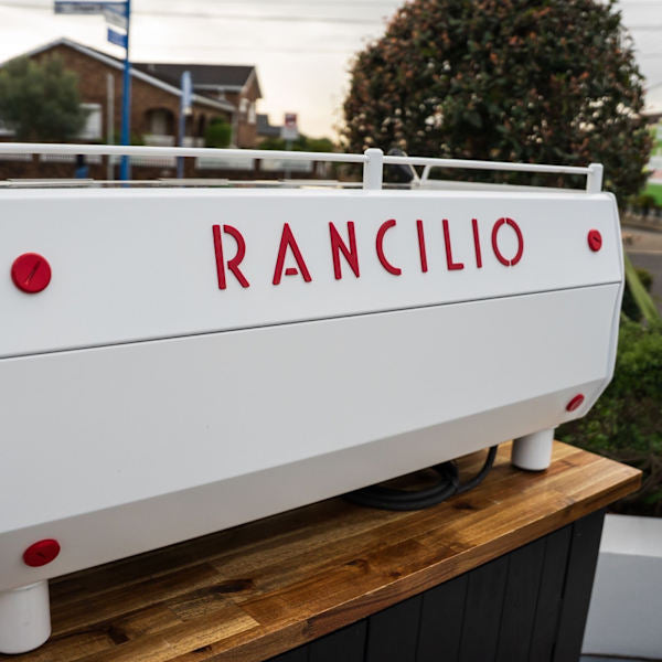 Pre-Loved Rancilio Specialty RS1 – White – Low Volume Use