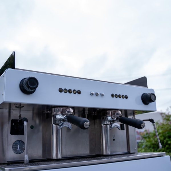 Pre Loved Wega Pegaso In White 2 Group Commercial Coffee Machine