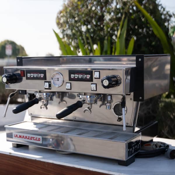 Immaculate 2 Group La Marzocco Linea AV High Cup Coffee Machine