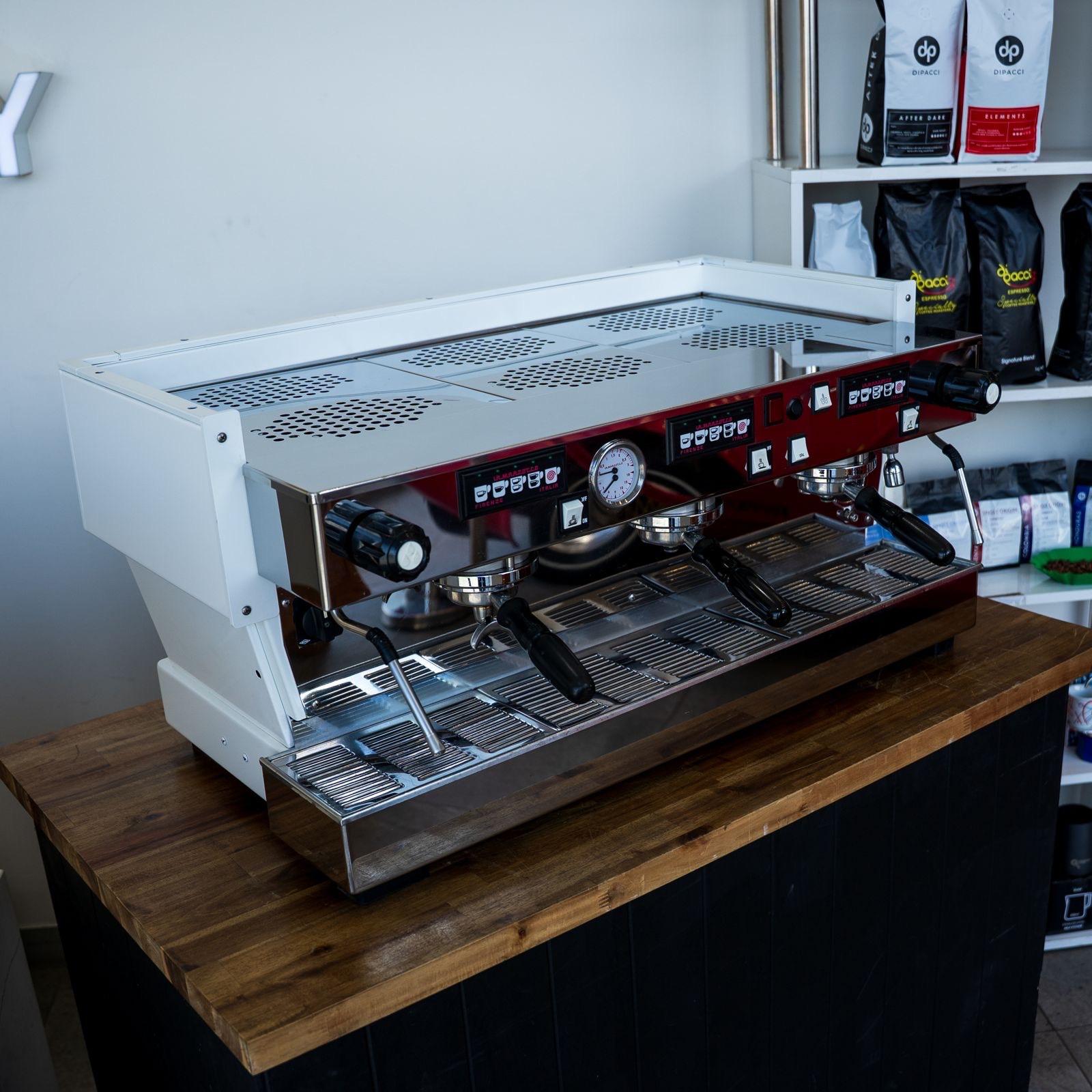 Pre-Loved 3 Group La Marzocco Linea Tall Cup Commercial Coffee Machine