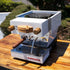 Pre Loved Custom La Marzocco Linea Mini In White & Timber Kit