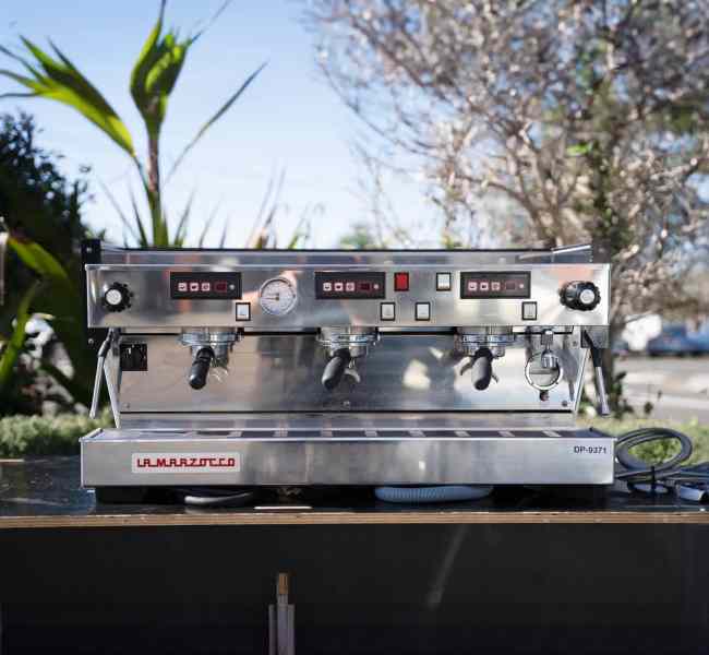 Beautiful La Marzocco Linea Av Tall Cup 3 Group Coffee Machine