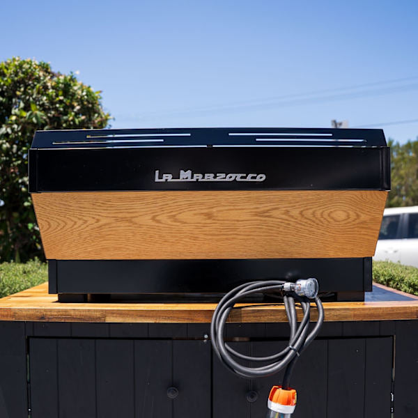 STUNNING 3 Group La Marzocco Pb Custom Black & Timber