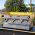 Stunning Custom Yellow & Chrome 3 Group La Marzocco PB COFFEE MACHINE