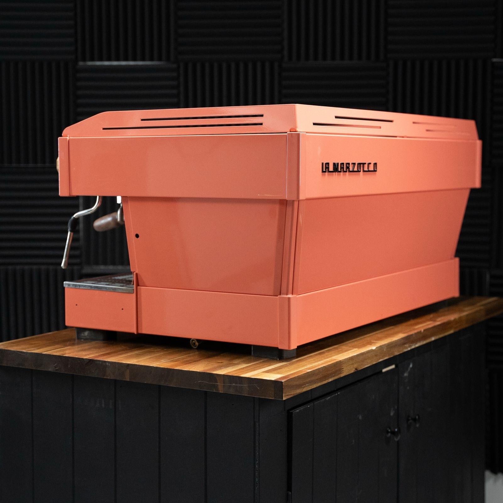 Pre-Loved La Marzocco PB 3 Group Custom Sand Orange Espresso Machine