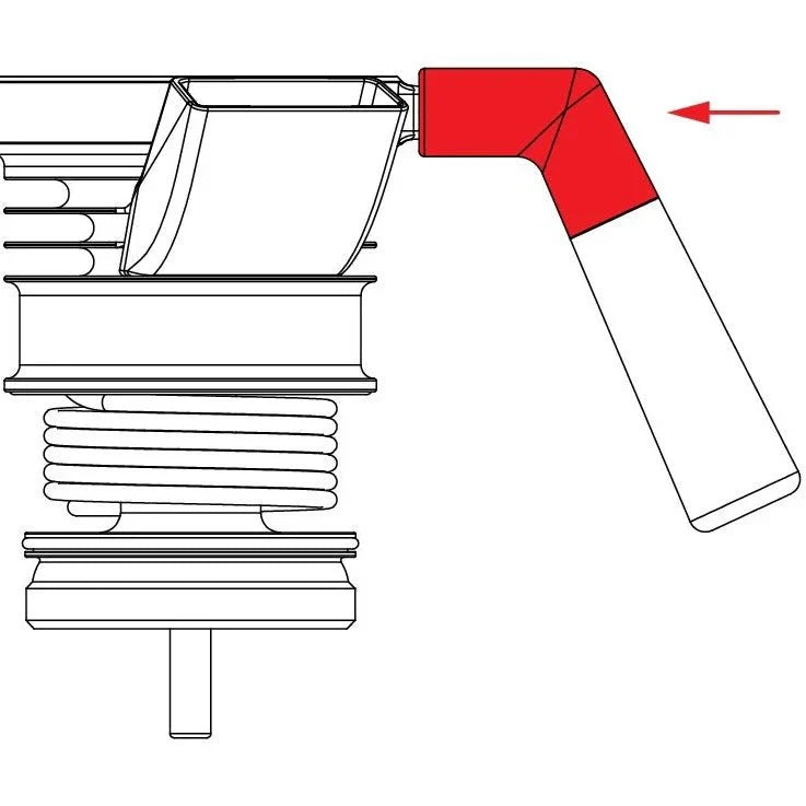 9Barista Lower Handle Brush - Australia - Di Pacci