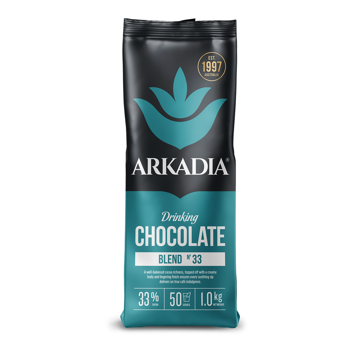 Arkadia 33% Cocoa Drinking Chocolate - 1kg