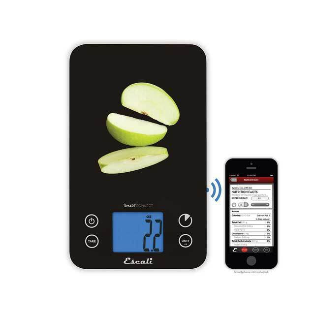 Escali SmartConnect Kitchen Scale with Bluetooth© LE