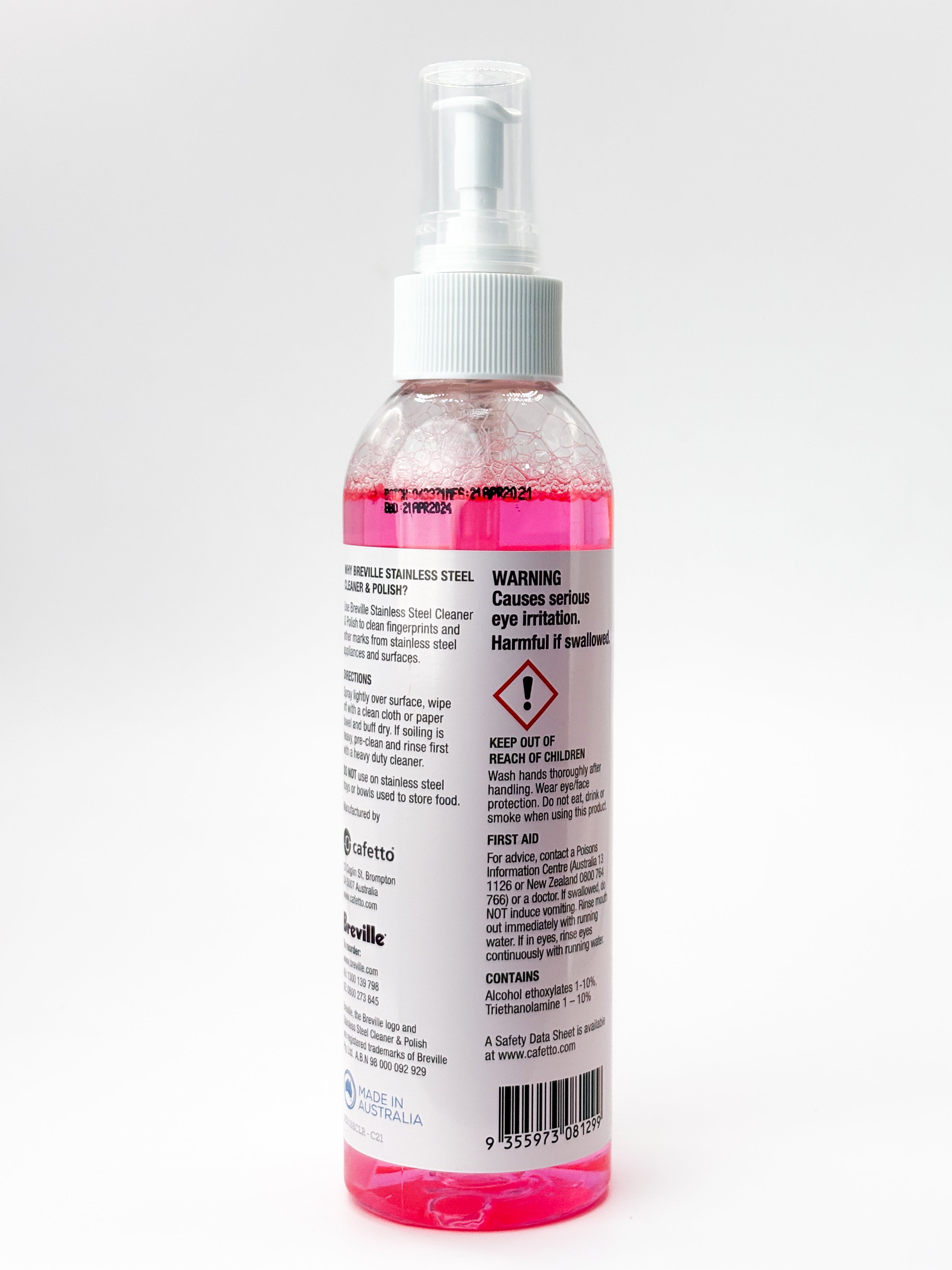 Breville Stainless Steel Cleaner & Polish - 250ml