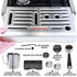 Kenmore Elite Auto-Tamping Espresso Machine With Grinder Stainless Steel