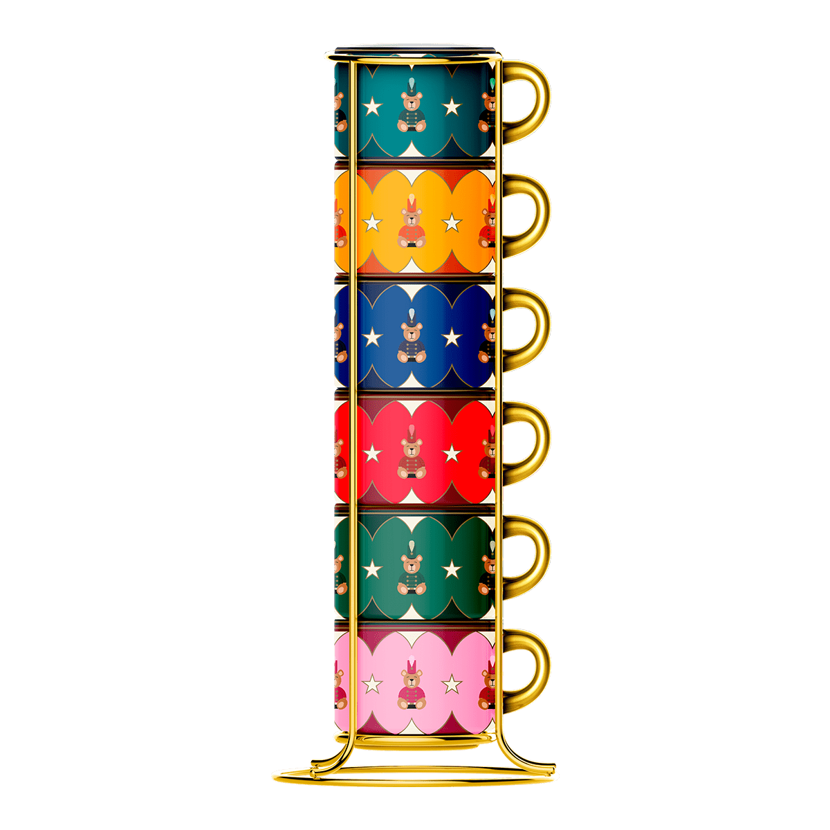 Bialetti Magico Ricordo Stackable Cups