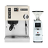 White Rancilio Silvia Bundle (Free Precision GS7 + Di Pacci Elements 250g + Precision Accessories)