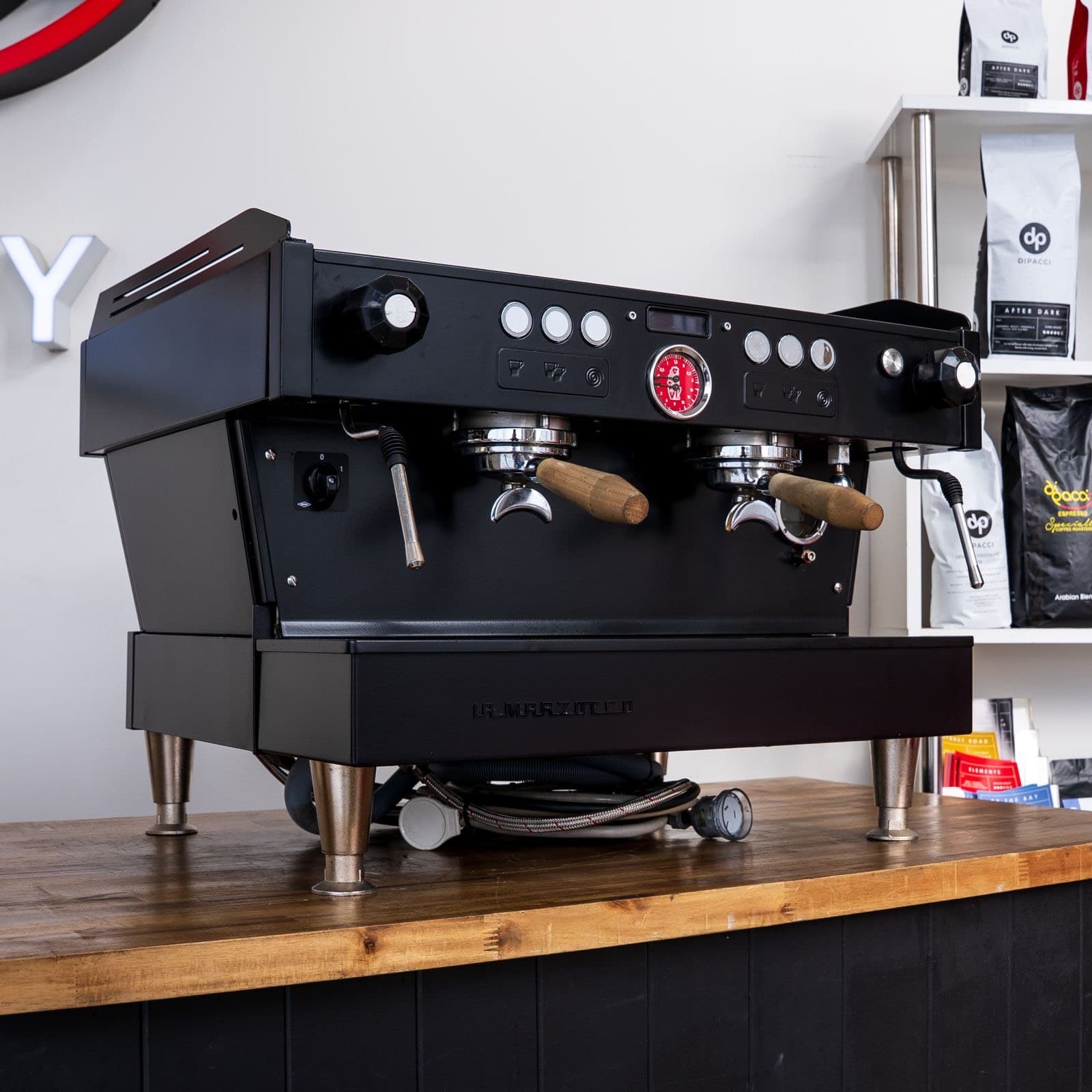 Batman Black La Marzocco Linea PB 2 Group Coffee Machine