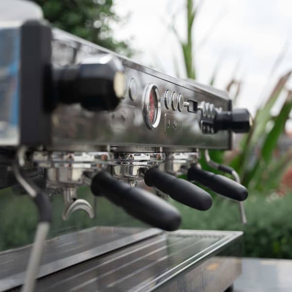 Immaculate 3 Group La Marzocco PB In Chrome Commercial Coffee Machine