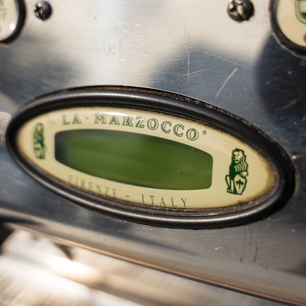 Hard to Come By La Marzocco GB5 – 2 Group Pre-Loved in Stunning Yellow