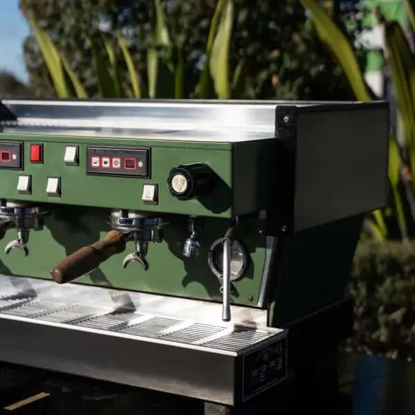 Army Green Custom La Marzocco Linea Commercial Coffee