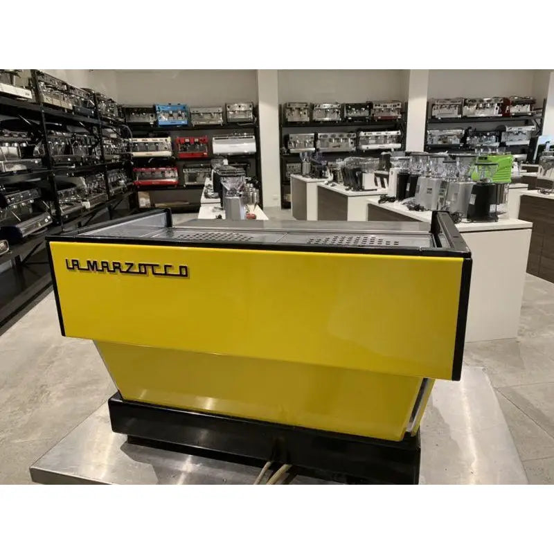 As New 2 Group Custom La Marzocco Linea AV Commercial Coffee