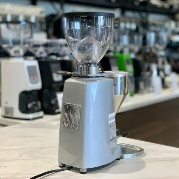 As New Demo Mazzer Mini Electronic Mod A Coffee Bean Grinder