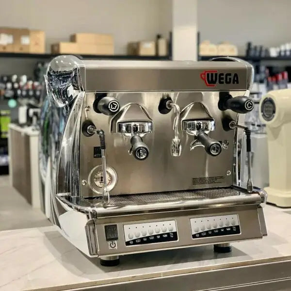 As New Ex Display Wega 10 Amp 2 Group Compact Coffee Machine