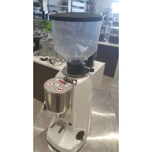 As New Mazzer Robur Electronic In White Commercial Coffee