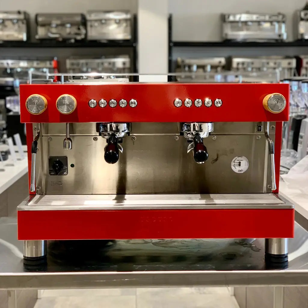 Ascaso Immaculate Red Ascaso Barista 2 Group High Cup