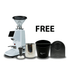 Astoria Greta Single Raised Group Semi - Automatic + Precision GS7 Grinder & Accessories Bundle - Australia - Di Pacci
