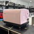 Baby Pink Italian 2 Group Commercial Coffee Machine