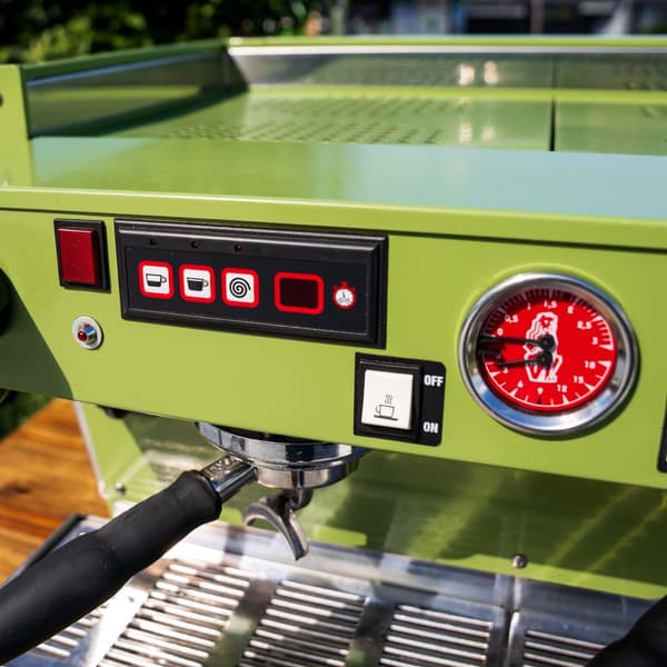 Used La Marzocco Linea Classic Green 2 Group Coffee Machine