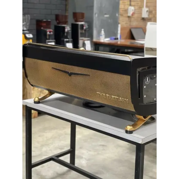 Beautiful Custom 3 Group Gravermetric Black Eagle Coffee