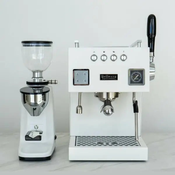 Beautiful Domestic Dual Boiler & Electronic Grinder Home Set